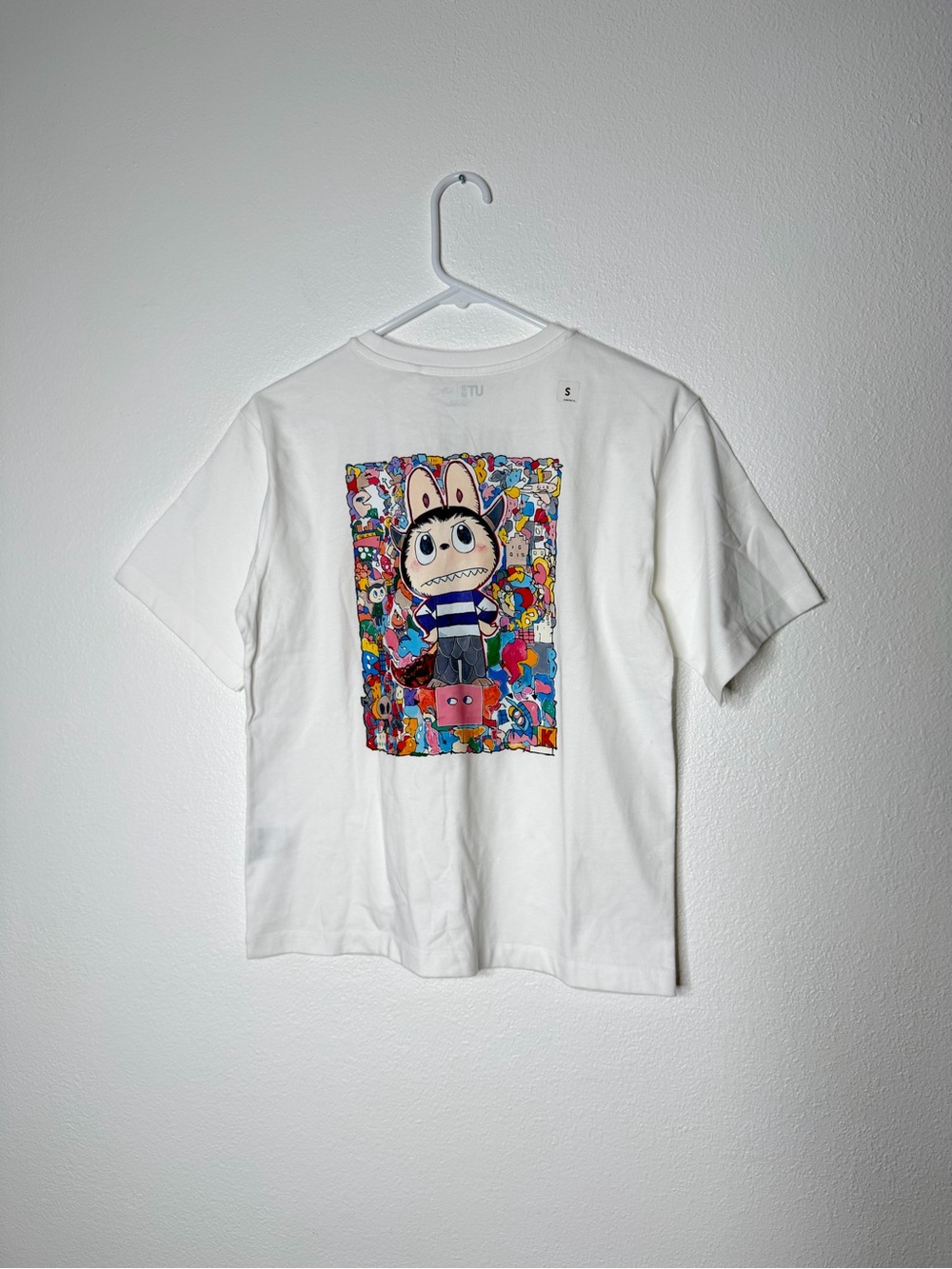 Uniqlo x POP MART UT Graphic T-Shirt THE MONSTERS LABUBU White Japan